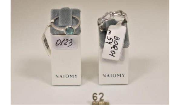 2 diverse ringen NAIOMY m 54 (WKP 120€)